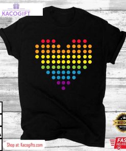 dot day polka dots dotted heart unisex shirt 2 msajm0