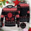 dragon ugly christmas sweater unisex knit wool 1