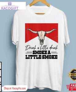 eric church smoke a little smoke bull skull unisex shirt 2 qqgl8u