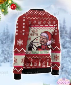 freddy krueger xmas christmas ugly sweater 2