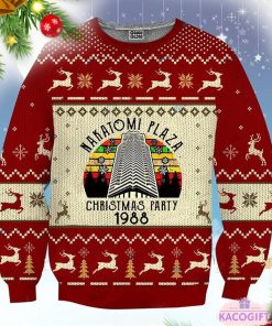 funny nakatomi plaza christmas party 1988 ugly sweater sweatshirt 1