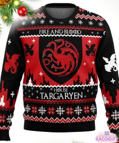 game of thrones ugly christmas 3d sweatshirt 1