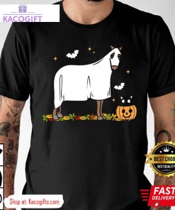 ghost horse costume cowboy halloween unisex shirt 1 mf0cwk
