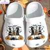 gnomes witches spider web 3d printed crocs shoes 1