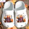 halloween black cat witch trick or treat 3d printed crocs shoes 1