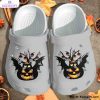 halloween cartoon bat 3d printed crocs shoes 1