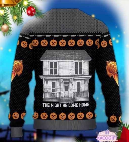 halloween michael myers christmas ugly sweater 3