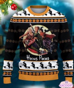 halloween vintage hocus pocus sanderson sisters ugly sweater 2