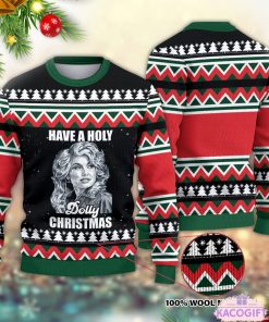 have a holly dolly christmas ugly sweater 1