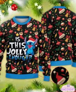 have a holly jolly christmas stitch ugly sweater 1