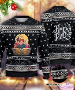 hocus pocus ugly christmas sweater 1