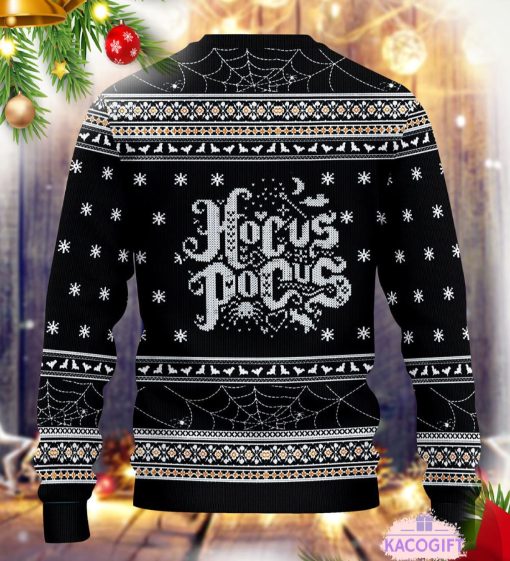 hocus pocus ugly christmas sweater 3