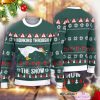 honking through the snow ugly christmas sweater 1