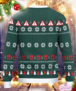 honking through the snow ugly christmas sweater 3