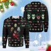 horror killer character ugly christmas sweater 1