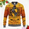 hufflepuffs ugly christmas sweater 1