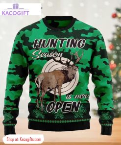 hunting season ugly sweater 1 nbyftj