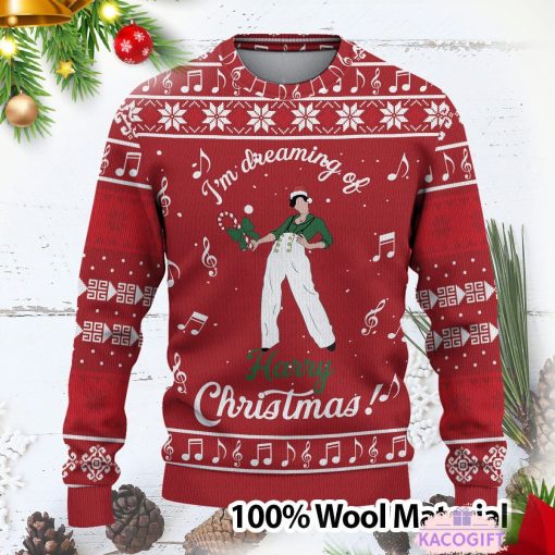 i'm dreaming of harry christmas ugly sweater 2