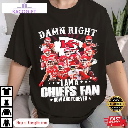 i am a kansas city chiefs fan now and forever unisex shirt 2 znpfdp