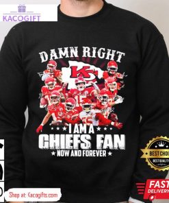 i am a kansas city chiefs fan now and forever unisex shirt 3 qbx4wh