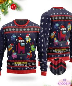 imposters christmas is among us ugly sweater gift for holiday 1