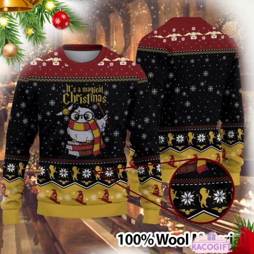 it's a magical christmas ugly sweater 1