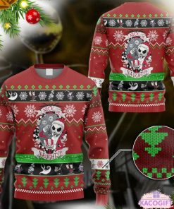 jack skellingtong nice or naughty ugly christmas sweater 1