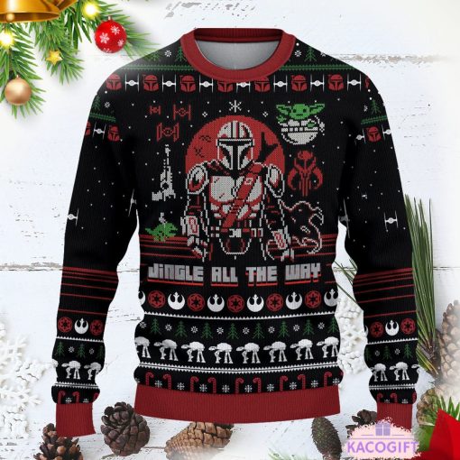 jingle all the way ugly christmas sweater 2