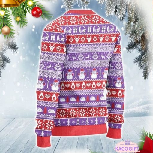 jingle bells taco shells ugly christmas sweater 3