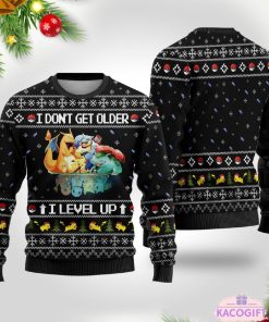 kids pokemon christmas ugly sweater sweatshirt 1