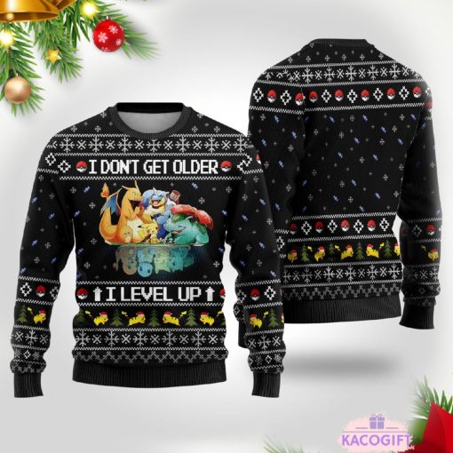 kids pokemon christmas ugly sweater sweatshirt 1