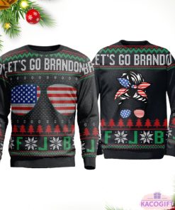 lets go brandon joe biden chant ugly christmas sweater sweatshirt 1