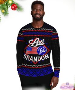 lets go brandon ugly christmas sweater sweatshirt 2