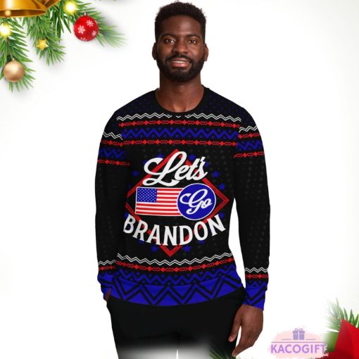 lets go brandon ugly christmas sweater sweatshirt 2