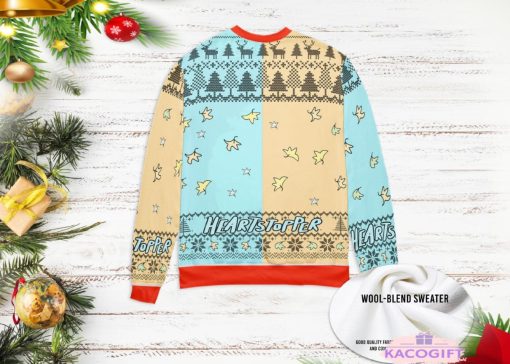 lgbtq heartstopper nick and charlie ugly christmas sweater 2