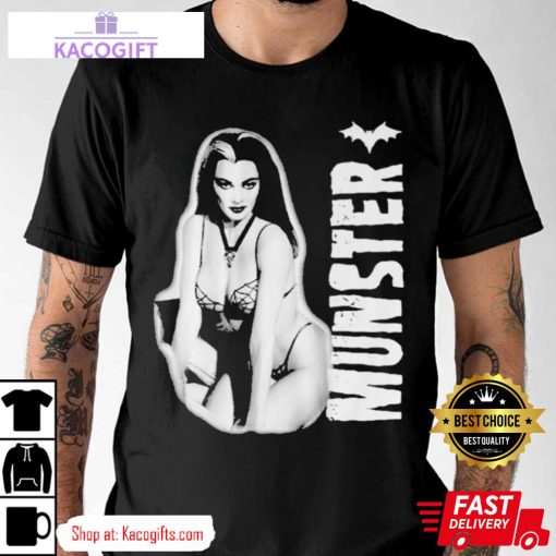 lily munster the munsters halloween unisex shirt 2 i95htg