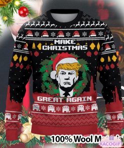 make christmas great again trump ugly sweater 2