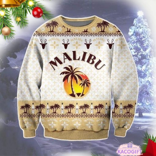 malibu ugly christmas sweater xmas gift 1