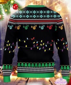 may your christmas be golden knitted ugly sweater 3