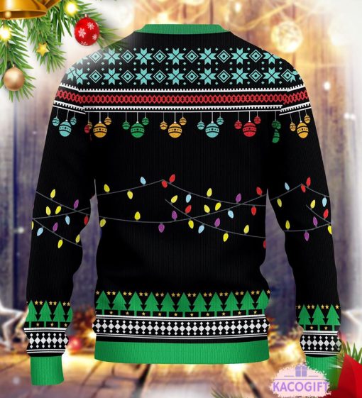 may your christmas be golden knitted ugly sweater 3