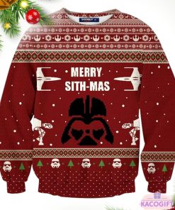 merry sith mas christmas ugly sweater 1