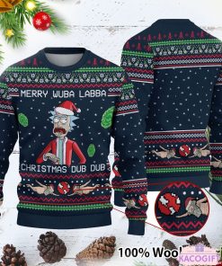 merry wubba lubba ugly sweater sweatshirt 1