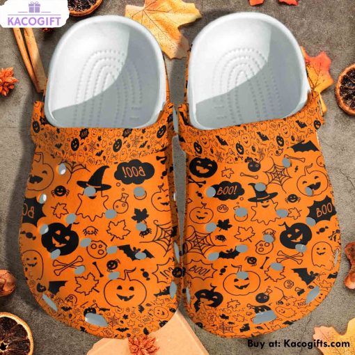 monsters ghost halloween 3d printed crocs shoes 1