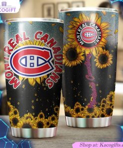 montreal canadians nhl tumbler beautiful sunflower design g fanatics 1 vbeol1