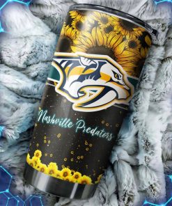 nashville predators nhl tumbler beautiful sunflower design tumbler for nhl fans perfect for any occasion 1 xbpvoe