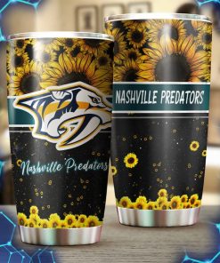 nashville predators nhl tumbler beautiful sunflower design tumbler for nhl fans perfect for any occasion 2 dqhl8d