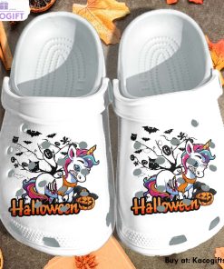 nightmare halloween unicorn 3d printed crocs shoes 1