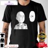 one punch man saitama ok manga unisex shirt 1 yi3b7d