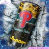 philadelphia phillies mlb tumbler with beautiful sunflower design 1 hgb092