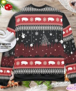 pig lovers ugly christmas sweater 3